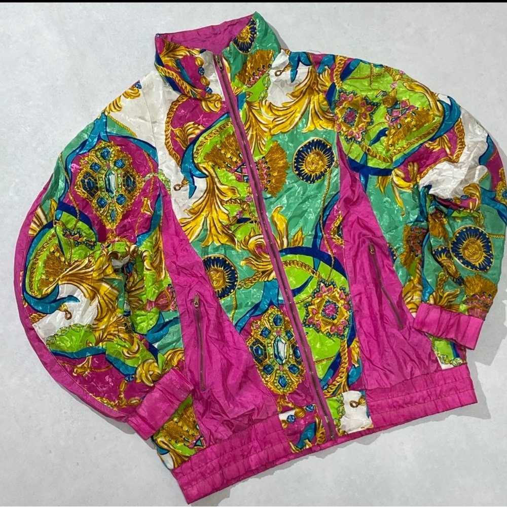 Vibrant Multicolor Bomber Jacket